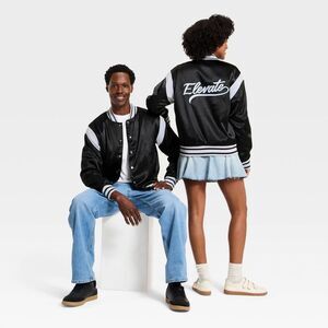 No Brand - Black History Month Adult Satin Bomber Jacket - Bl Black